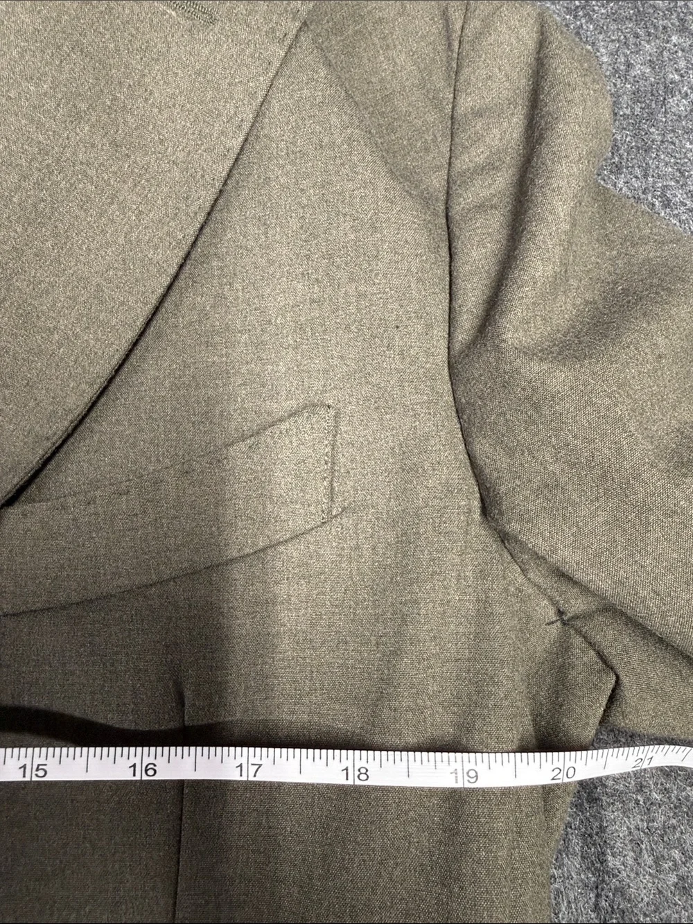 FeFe Napoli Men's Olive Sport Coat with Notch Lapel